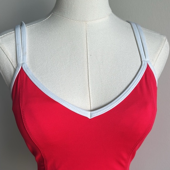 NWT La Blanca 90’s Y2K Women’s Comfy Slimming Padded One Piece Swimsuit 6 USA - Picture 2 of 11